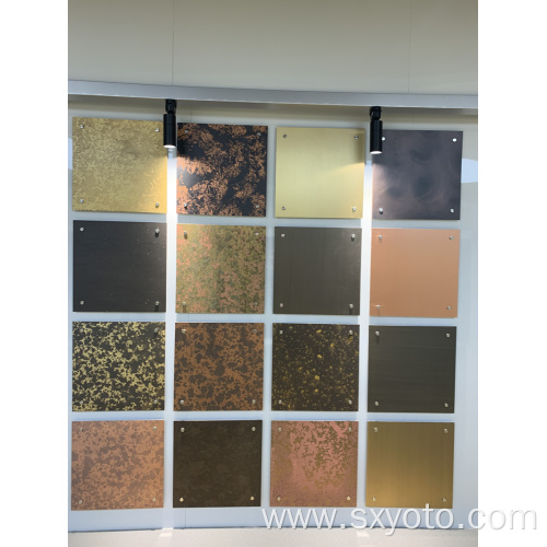 Marble Color Different Designs Aluminum Sheet